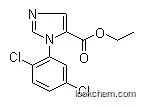 Molecular Structure of 893615-95-7 (Ethyl 1-(2,5-dichlorophenyl)-1H-imidazole-5-carboxylate)